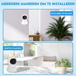 Looki Slimme Babyfoon FHD - WiFi & App - Temperatuur Sensor & Slaapliedjes - Met Camera Beveiliging - Beveiligingscamera Binnen - Draadloos -Pasgeborenen En Jonge Kinderen 1200x1200 1285