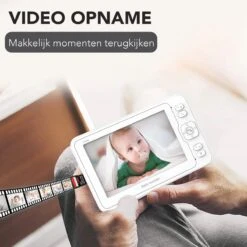 Achaté Babyfoon Met Camera - Baby Monitor Met 5 Inch Monitor - Video & Audio - Infrarood Nachtvisie - Terugspreekfunctie - Wit 15 Achaté Babyfoon Met Camera - Baby Monitor Met 5 Inch Monitor - Video & Audio - Infrarood Nachtvisie - Terugspreekfunctie - Wit -Pasgeborenen En Jonge Kinderen 1200x1200 1312