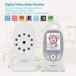 Orretti® V6 - Babyfoon Met Camera - Terugspreekfunctie - Slaapliedjes 15 Orretti® V6 - Babyfoon Met Camera - Terugspreekfunctie - Slaapliedjes -Pasgeborenen En Jonge Kinderen 1200x1200 1325