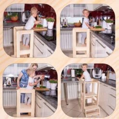 Leertoren Montessori | Leertoren Keukenhulp | Keukentoren | Leertoren Peuters | Stabiel -Pasgeborenen En Jonge Kinderen 1200x1200 1335