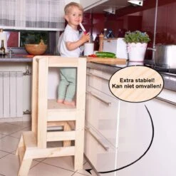 Leertoren Montessori | Leertoren Keukenhulp | Keukentoren | Leertoren Peuters | Stabiel -Pasgeborenen En Jonge Kinderen 1200x1200 1338