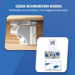 Kinderslot Kastjes | Sterke Magneet | Veiligheid Kinderen | 4 Stuks |Inclusief Bevestigingsmateriaal -Pasgeborenen En Jonge Kinderen 1200x1200 1345