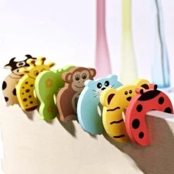 Set Van 4 Deurstoppers Van Foam - Veiligheids Deurstopper Kind / Baby - Klem Bescherming Voor Deuren En Ramen - Multicolour Dieren - KELERINO. 11 Set Van 4 Deurstoppers Van Foam - Veiligheids Deurstopper Kind / Baby - Klem Bescherming Voor Deuren En Ramen - Multicolour Dieren - KELERINO. -Pasgeborenen En Jonge Kinderen 1200x1200 1363