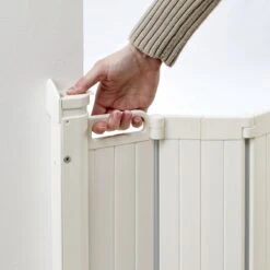 BabyDan Guard Me Wide Traphekje Opvouwbaar Kleur Creme Van 64.5 Tot 113 Cm -Pasgeborenen En Jonge Kinderen 1200x1200 1367