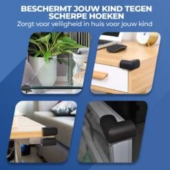 Roegaarden Hoekbeschermers Baby - Hoekbeschermers Tafel - Foam - 12 Stuks - Zwart -Pasgeborenen En Jonge Kinderen 1200x1200 1371