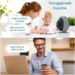 NIEUW - Full HD WiFi Babyfoon Met Camera én App - BabyPhone Met Camera - 1296P - Geluid En Bewegingsdetectie - Automatisch Volgen - Nachtvisie - Spraakfunctie 13 NIEUW - Full HD WiFi Babyfoon Met Camera én App - BabyPhone Met Camera - 1296P - Geluid En Bewegingsdetectie - Automatisch Volgen - Nachtvisie - Spraakfunctie -Pasgeborenen En Jonge Kinderen 1200x1200 1385