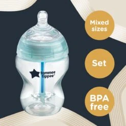 Tommee Tippee Anti-Koliek Babyflessen Startpakket Voor Pasgeborenen -Pasgeborenen En Jonge Kinderen 1200x1200 141