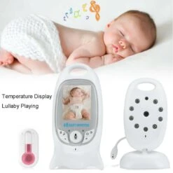 VB601 Babyfoon Baby Monitor Met Camera - Wit JK3 -Pasgeborenen En Jonge Kinderen 1200x1200 1412