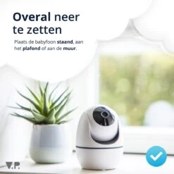 Babyfoon Met Camera En App - Infrarood - Bewegingssensor - Huisdiercamera - Hondencamera - Beveiligingscamera - Wifi -Pasgeborenen En Jonge Kinderen 1200x1200 1434