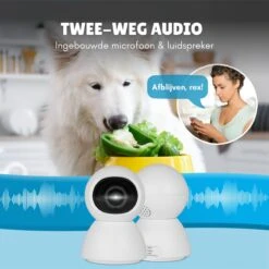Merkloos Babyfoon Met Camera En App - Babyfoons - Wifi - Infrarood Nachtvisie - Temperatuursensor - Geluid En Bewegingsdetectie - Full HD Beveiligingscamera - Babymonitor - Wit -Pasgeborenen En Jonge Kinderen 1200x1200 1440