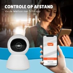Merkloos Babyfoon Met Camera En App - Babyfoons - Wifi - Infrarood Nachtvisie - Temperatuursensor - Geluid En Bewegingsdetectie - Full HD Beveiligingscamera - Babymonitor - Wit -Pasgeborenen En Jonge Kinderen 1200x1200 1443