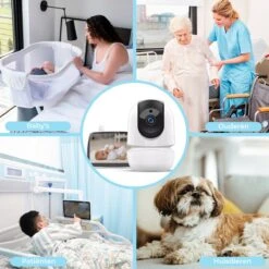 B-care Babyfoon Met Camera - 3.5 Inch Scherm - Zonder Wifi En App - Temperatuursensor - Nachtzicht - Terugspreekfunctie - 4 Slaapliedjes - Alarm -Pasgeborenen En Jonge Kinderen 1200x1200 1458