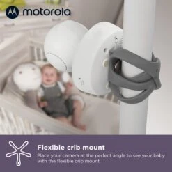 Motorola Nursery VM 855 Connect Baby Monitor - Met Motorola Nursery App - 5 Inch Ouderunit – Nachtvisie -Pasgeborenen En Jonge Kinderen 1200x1200 1468