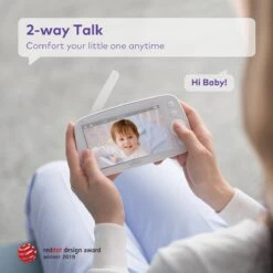 VAVA Beste Baby Camera , Camera , Bewakingscamera , Babyfoon , Baby-Phone , Two-way-communicatie , Bewegingsdetectie , Nachtvisie , Nachtzicht , RED DOT Award 2019 -Pasgeborenen En Jonge Kinderen 1200x1200 1472