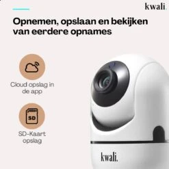 Kwali.® Babyfoon Met Camera En App (Gratis) - Bidirectionele Audio - Bewegingsdetectie - Nachtvisie - Pro 2023 -Pasgeborenen En Jonge Kinderen 1200x1200 1476