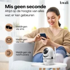 Kwali.® Babyfoon Met Camera En App (Gratis) - Bidirectionele Audio - Bewegingsdetectie - Nachtvisie - Pro 2023 -Pasgeborenen En Jonge Kinderen 1200x1200 1477