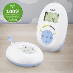 Alecto DBX-112 - Full Eco DECT Babyfoon Met Display - Wit/Blauw -Pasgeborenen En Jonge Kinderen 1200x1200 1486