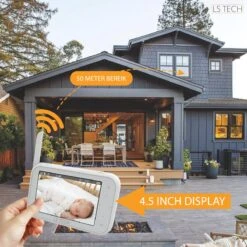 LS Tech LS200 - Babyfoon Met Camera - Baby Camera 7 Functies - HD Babyphone Wit -Pasgeborenen En Jonge Kinderen 1200x1200 1492
