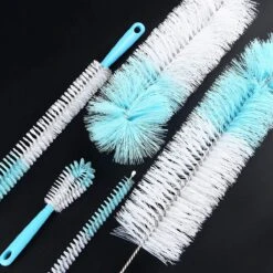 Flessenborstel - Flessenrager - Schoonmaakborstel - Flessenreiniger - 5 Stuks - Kras- En BPA Vrij - Geschikt Voor Alle Oppervlakken -Pasgeborenen En Jonge Kinderen 1200x1200 15