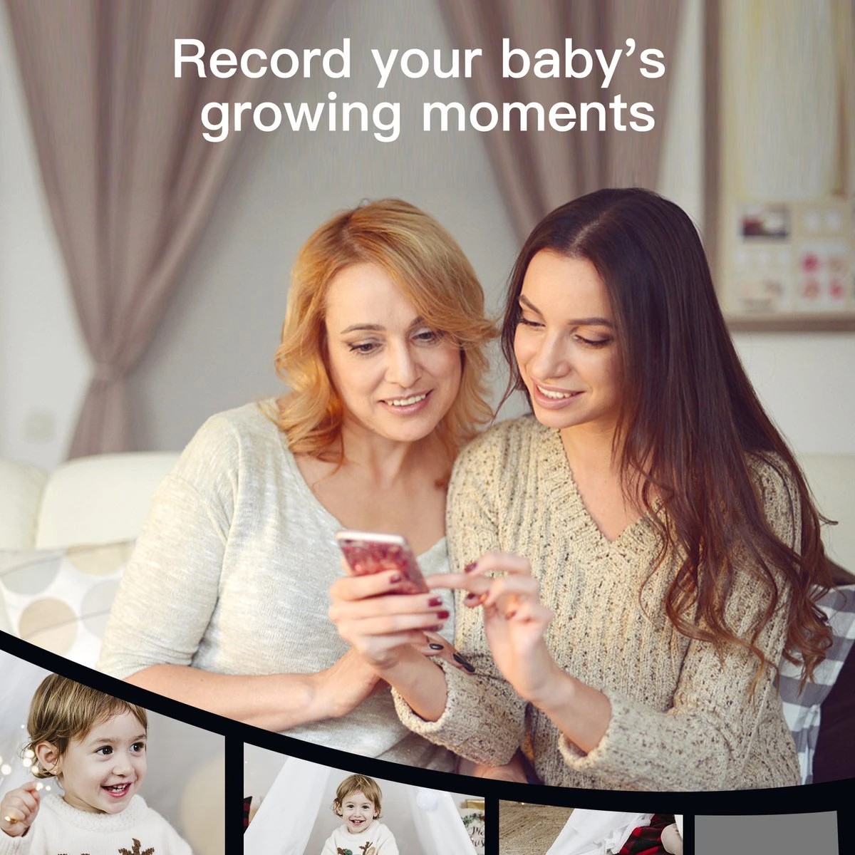 Arenti AINanny - Baby Monitor - Babyfoon Met 5 Inch Scherm - Ultra HD 2K Resolutie - Slaapliedjes - Alexa & Google - Inclusief 32 GB Sd Kaart - Temperatuur - Vochtigheid 6 Arenti AINanny - Baby Monitor - Babyfoon Met 5 Inch Scherm - Ultra HD 2K Resolutie - Slaapliedjes - Alexa & Google - Inclusief 32 GB Sd Kaart - Temperatuur - Vochtigheid - Afbeelding 6