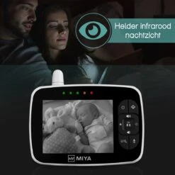 Miya M35 Babyfoon - Babyfoon Met Camera - Draadloze Babyfoon - Video & Audio - Baby Monitor -Pasgeborenen En Jonge Kinderen 1200x1200 1511