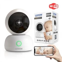 NIEUW - Luvion Smart Optics HD Wifi Camera - IP Camera Met Babyfoon App