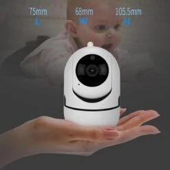 Merkloos Babyfoon Met Camera Wit - Wifi Beveilingscamera Wit - Babyfoon Met Wifi -Camerabewaking - Onbeperkt Bereik -HD Quality 1080P - Nederlandse Handleiding -Opslag In Cloud Of SP -Pasgeborenen En Jonge Kinderen 1200x1200 1535