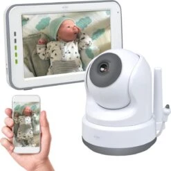 ELRO BC3000 Babyfoon Royale - Met 12,7 Cm Touchscreen Monitor HD- & App