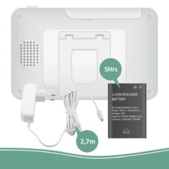 ELRO BC3000 Babyfoon Royale - Met 12,7 Cm Touchscreen Monitor HD- & App -Pasgeborenen En Jonge Kinderen 1200x1200 1545