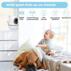 B-care Babyfoon Met Camera - 5.0 Inch Scherm - Nederlands Display - Zonder Wifi En App - Temperatuursensor - Nachtzicht - Terugspreekfunctie - 8 Slaapliedjes -Pasgeborenen En Jonge Kinderen 1200x1200 1582