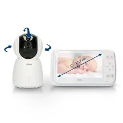 Alecto DVM-275 - Babyfoon Met Camera - Temperatuurweergave - Wit -Pasgeborenen En Jonge Kinderen 1200x1200 1590