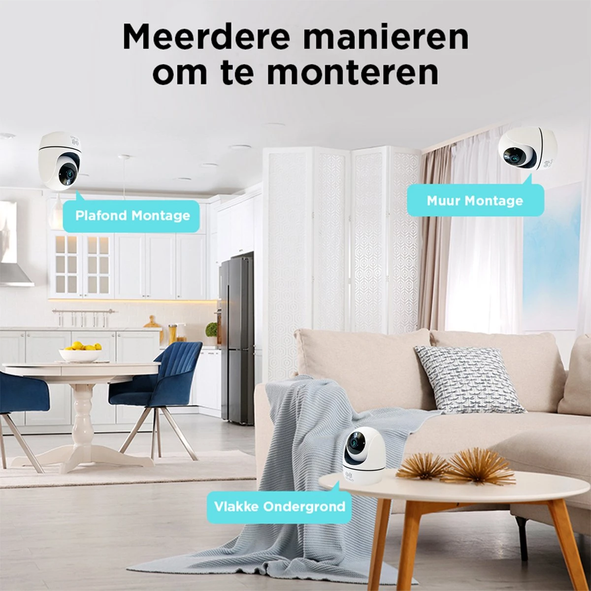 DETALO Babyfoon - Babyfoon Met Camera En App - Verstelbare Camera - Geluid En Bewegingsdetectie - Spraakfunctie 5 DETALO Babyfoon - Babyfoon Met Camera En App - Verstelbare Camera - Geluid En Bewegingsdetectie - Spraakfunctie - Afbeelding 5