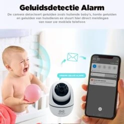 DETALO Babyfoon - Babyfoon Met Camera En App - Verstelbare Camera - Geluid En Bewegingsdetectie - Spraakfunctie 13 DETALO Babyfoon - Babyfoon Met Camera En App - Verstelbare Camera - Geluid En Bewegingsdetectie - Spraakfunctie -Pasgeborenen En Jonge Kinderen 1200x1200 1593