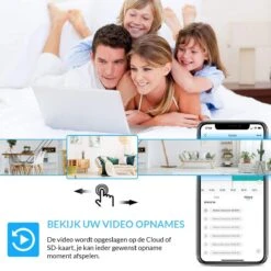 Orretti® X3 Babyfoon – Smartphone WiFi Beveiligingscamera – Geluidsdetectie - Terugspreekfunctie – Huisdier Camera -Pasgeborenen En Jonge Kinderen 1200x1200 1600