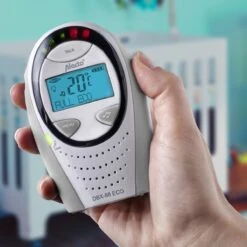 Alecto DBX-88GS - Full Eco DECT Babyfoon Met Display - Grijs -Pasgeborenen En Jonge Kinderen 1200x1200 1604