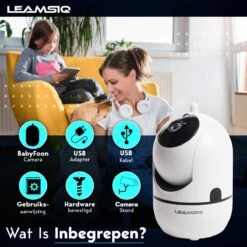 Full HD Wifi Babyfoon Met Camera - Met App - Camera Beveiliging - 1290P - Automatisch Volgen - Geluid En Bewegingsdetectie - 4G/5G - Spraakfunctie - Nachtvisie - Wit 20 Full HD Wifi Babyfoon Met Camera - Met App - Camera Beveiliging - 1290P - Automatisch Volgen - Geluid En Bewegingsdetectie - 4G/5G - Spraakfunctie - Nachtvisie - Wit -Pasgeborenen En Jonge Kinderen 1200x1200 1648