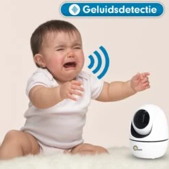 Needs!® Full HD Wifi Babyfoon Met Camera WS-Q100 PRO - En App - Camera Beveiliging – Wifi Camera – Geluid En Bewegingsdetectie - Automatisch Volgen - 1080p – Babyfoon – 4g/5g – Wit -Pasgeborenen En Jonge Kinderen 1200x1200 1663