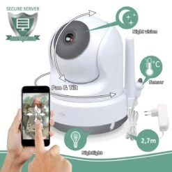 ELRO BC3000-C Extra Camera Voor ELRO BC3000 Baby Monitor Royale HD Babyfoon -Pasgeborenen En Jonge Kinderen 1200x1200 1676