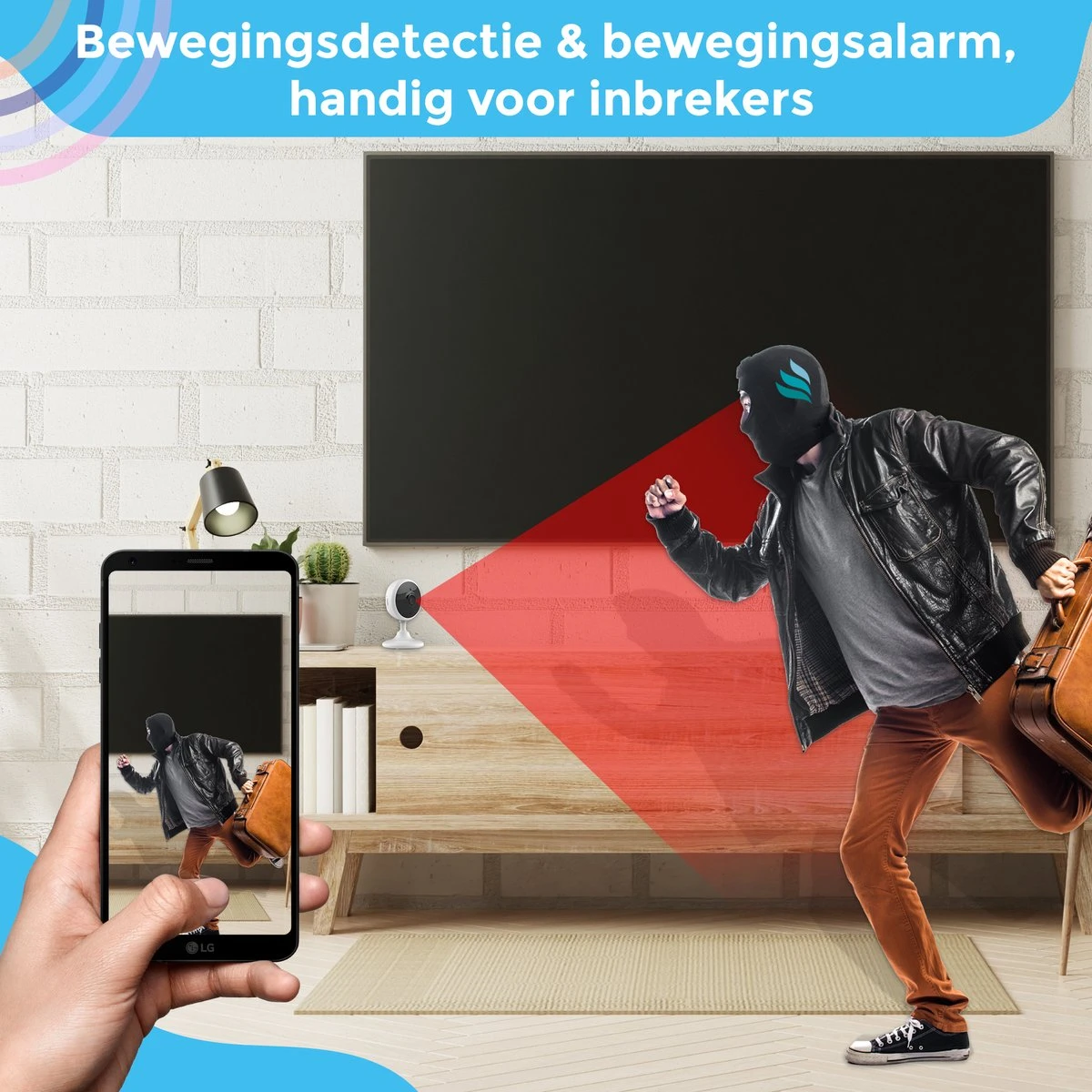 TibaGoods Wifi Babyfoon Met Camera - 1080P Smart Camera - HD Night Vision - Bewegingsdetectie – Spraakfunctie – Met GRATIS App - Camera Beveiliging - Huisdiercamera 11 TibaGoods Wifi Babyfoon Met Camera - 1080P Smart Camera - HD Night Vision - Bewegingsdetectie – Spraakfunctie – Met GRATIS App - Camera Beveiliging - Huisdiercamera - Afbeelding 11