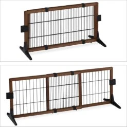 Relaxdays Uitschuifbaar Traphekje - Veiligheidshekje Zonder Boren - Kinderhekje Trap -Pasgeborenen En Jonge Kinderen 1200x1200 1726