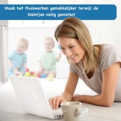 Curify® Oprolbaar Traphekje – White – Veiligheidshekje Voor Baby – 80x130 CM Lange Oprolbaar Deurhekje – Kinderhekje Voor Baby, Hond En Huisdier -Pasgeborenen En Jonge Kinderen 1200x1200 1783