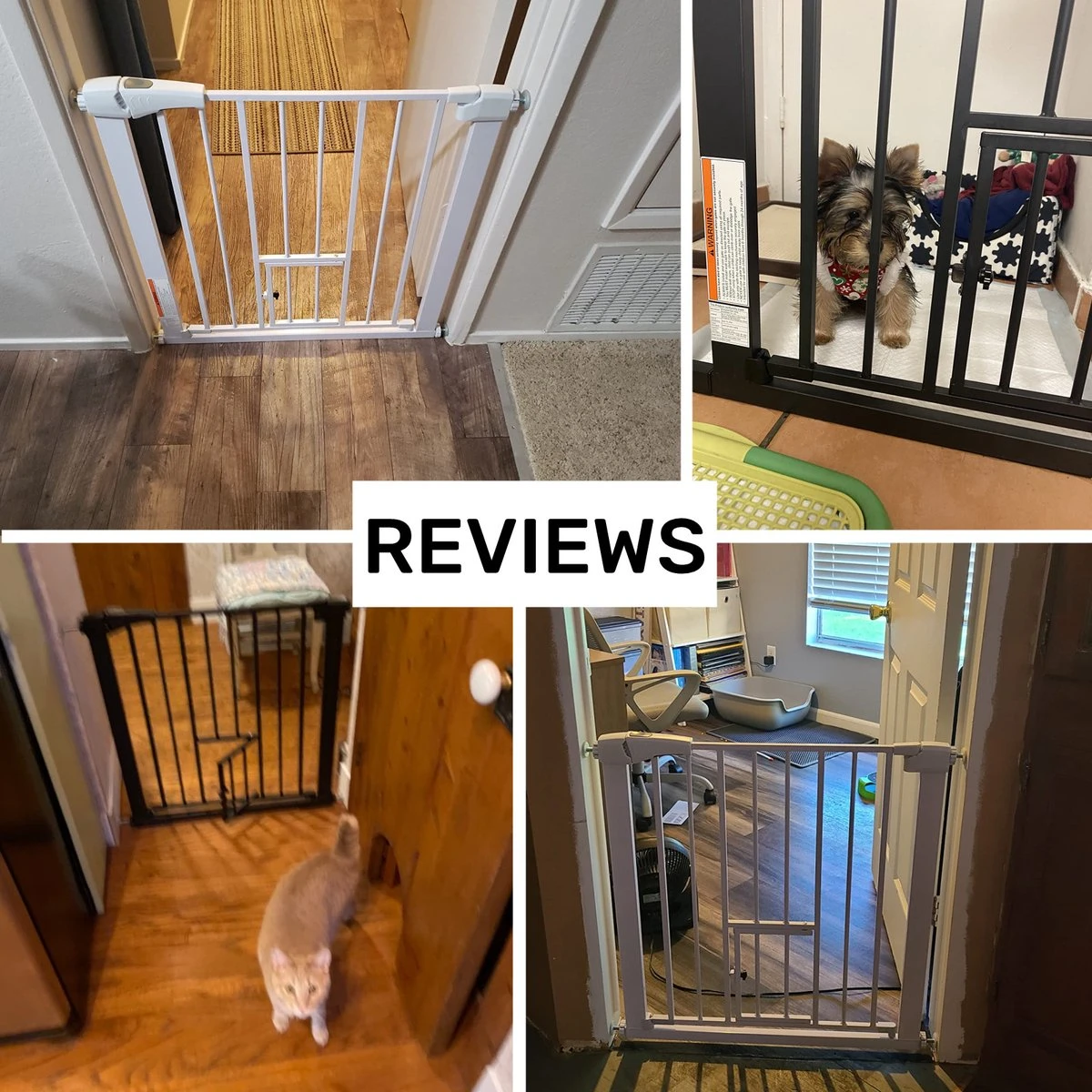 Merkloos Traphekje - Traphek Zonder Boren - 75-103cm Veiligheidshek Met Kattendeur - Veiligheidshekje -Hondenhek - Voor Baby's, Kinderen, Hond En Katten - Wit 7 Merkloos Traphekje - Traphek Zonder Boren - 75-103cm Veiligheidshek Met Kattendeur - Veiligheidshekje -Hondenhek - Voor Baby's, Kinderen, Hond En Katten - Wit - Afbeelding 7