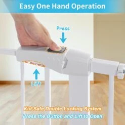 Merkloos Traphekje - Traphek Zonder Boren- 75-103cm Veiligheidshek - Veiligheidshekje - Voor Baby’s, Kinderen, Peuters & Huisdieren - Wit 9 Merkloos Traphekje - Traphek Zonder Boren- 75-103cm Veiligheidshek - Veiligheidshekje - Voor Baby’s, Kinderen, Peuters & Huisdieren - Wit -Pasgeborenen En Jonge Kinderen 1200x1200 1823