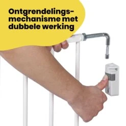 Safety 1st Safety1st Wall Fix Traphekje - Uitschuifbaar - 62 T/m 102 Cm - Schroefbevestiging - Metal White -Pasgeborenen En Jonge Kinderen 1200x1200 1843