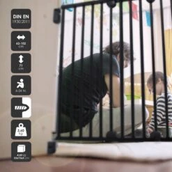 Babygo Safety BabySecure Wallfix Black Traphek 4062 26 Babygo Safety BabySecure Wallfix Black Traphek 4062 -Pasgeborenen En Jonge Kinderen 1200x1200 1878