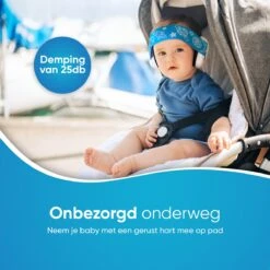 Gehoorbescherming Baby En Kinderen – Koptelefoon – SNR 25 DB – Oorbeschermers – Oorkappen – Oorbescherming – Geluidsbescherming – Blauwe & Roze Band -Pasgeborenen En Jonge Kinderen 1200x1200 1910