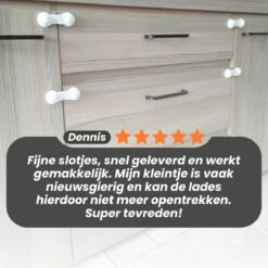 Playcorner Kinderslot Kastjes - 10 Stuks - Kastbeveiliging Voor Kinderen - Veiligheidshaakjes - Kastslot - Kindersloten - Ladebeveiliging -Pasgeborenen En Jonge Kinderen 1200x1200 1942