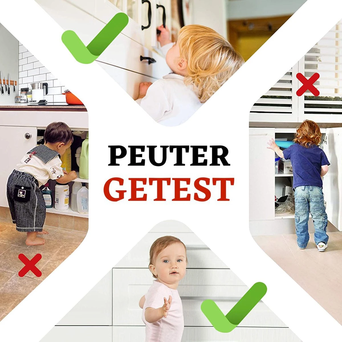 Eletux-B Kast- & Ladebeveiliging- Kinderslot Kastjes- Veiligheid Kinderen- Inclusief Handvat- Sterke 3M-lijm- 12 Stuks - Zwart 5 Eletux-B Kast- & Ladebeveiliging- Kinderslot Kastjes- Veiligheid Kinderen- Inclusief Handvat- Sterke 3M-lijm- 12 Stuks - Zwart - Afbeelding 5