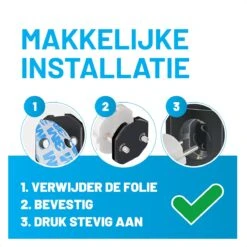 101Products Stopcontact Beveiliging - Nederlands - Zelfklevend - 12 Stuks - Stopcontactbeschermers - Zwart -Pasgeborenen En Jonge Kinderen 1200x1200 1993