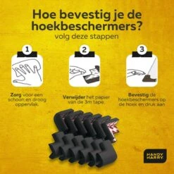 HANDY HARRY® Hoekbeschermers – 12 Stuks – Zwart – Baby & Kind – Stootrand – Tafelhoek 17 HANDY HARRY® Hoekbeschermers – 12 Stuks – Zwart – Baby & Kind – Stootrand – Tafelhoek -Pasgeborenen En Jonge Kinderen 1200x1200 2009